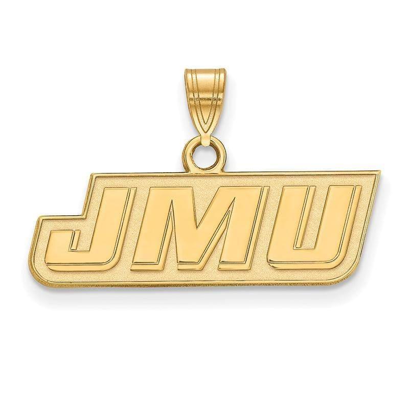 10ky LogoArt James Madison University Small Pendant - Seattle Gold Grillz