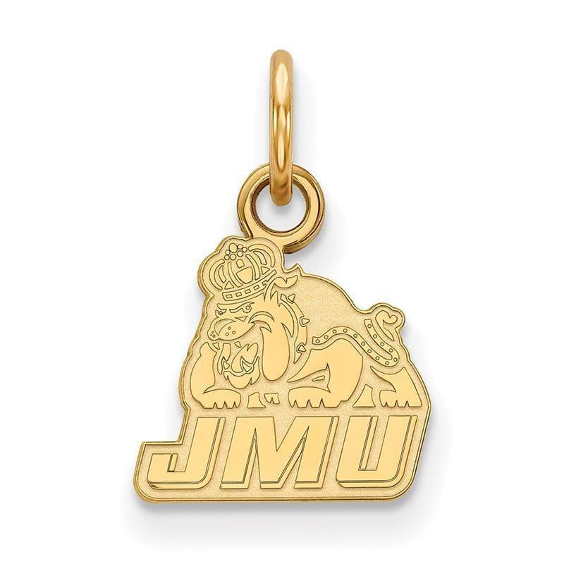 10ky LogoArt James Madison University XS Pendant - Seattle Gold Grillz