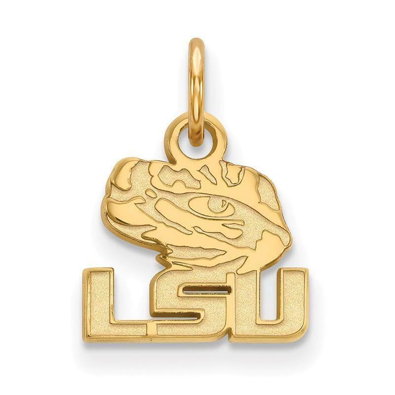 10ky LogoArt Louisiana State University XS Pendant - Seattle Gold Grillz