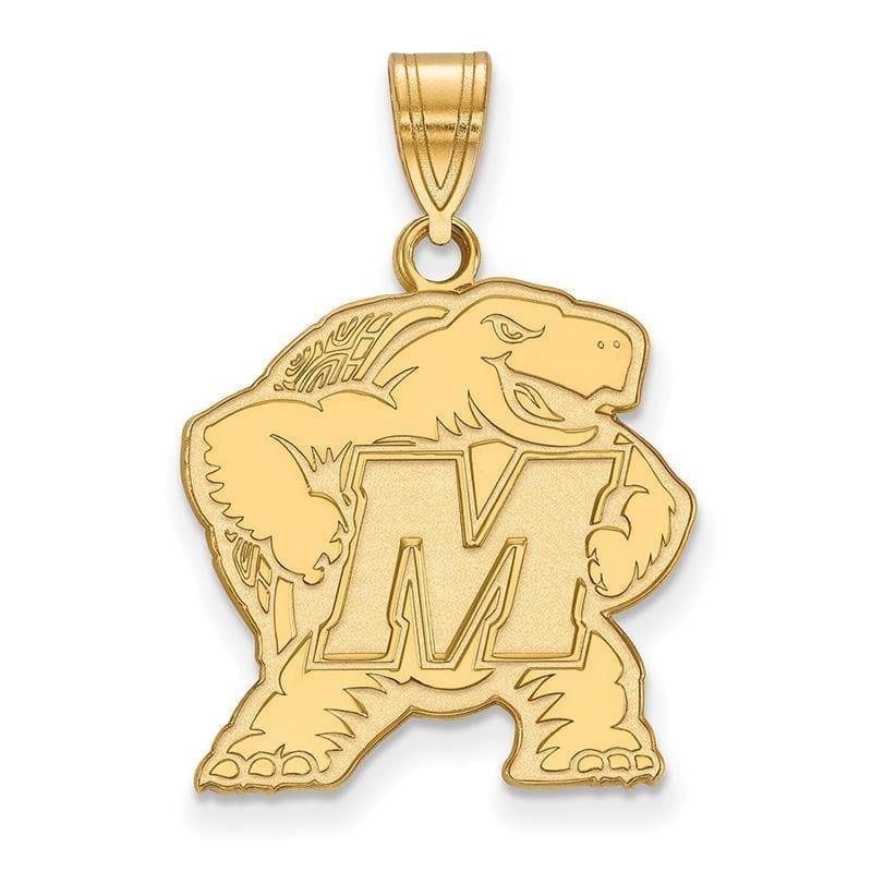 10ky LogoArt Maryland Large Pendant - Seattle Gold Grillz