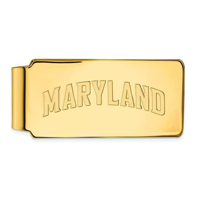 10ky LogoArt Maryland Money Clip - Seattle Gold Grillz