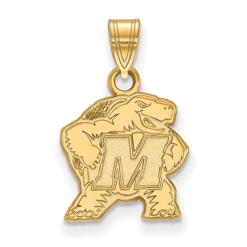 10ky LogoArt Maryland Small Pendant - Seattle Gold Grillz