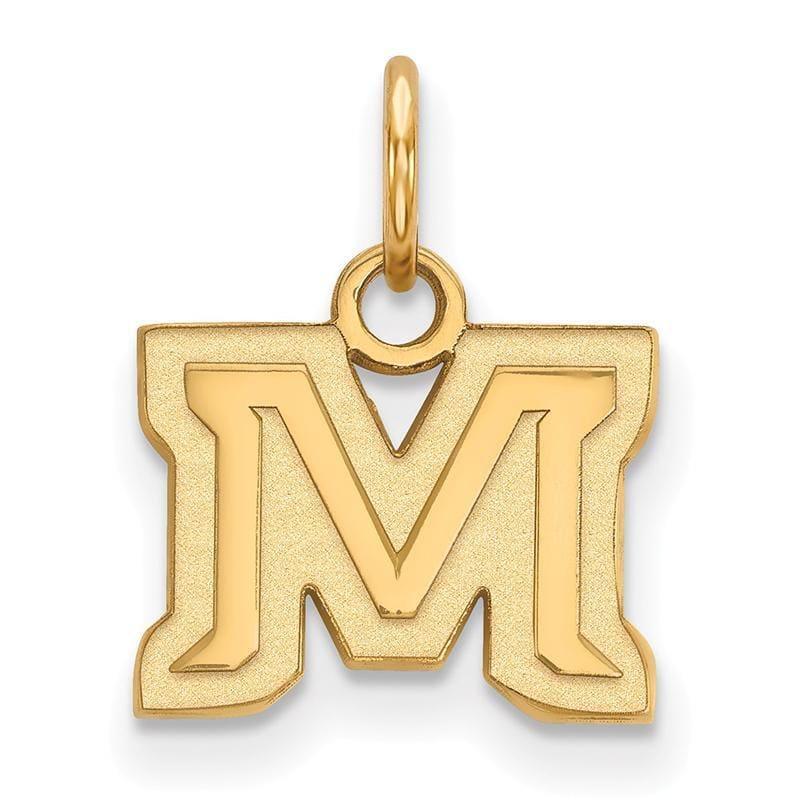 10ky LogoArt Montana State University XS Pendant - Seattle Gold Grillz