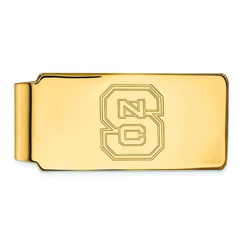 10ky LogoArt North Carolina State University Money Clip - Seattle Gold Grillz