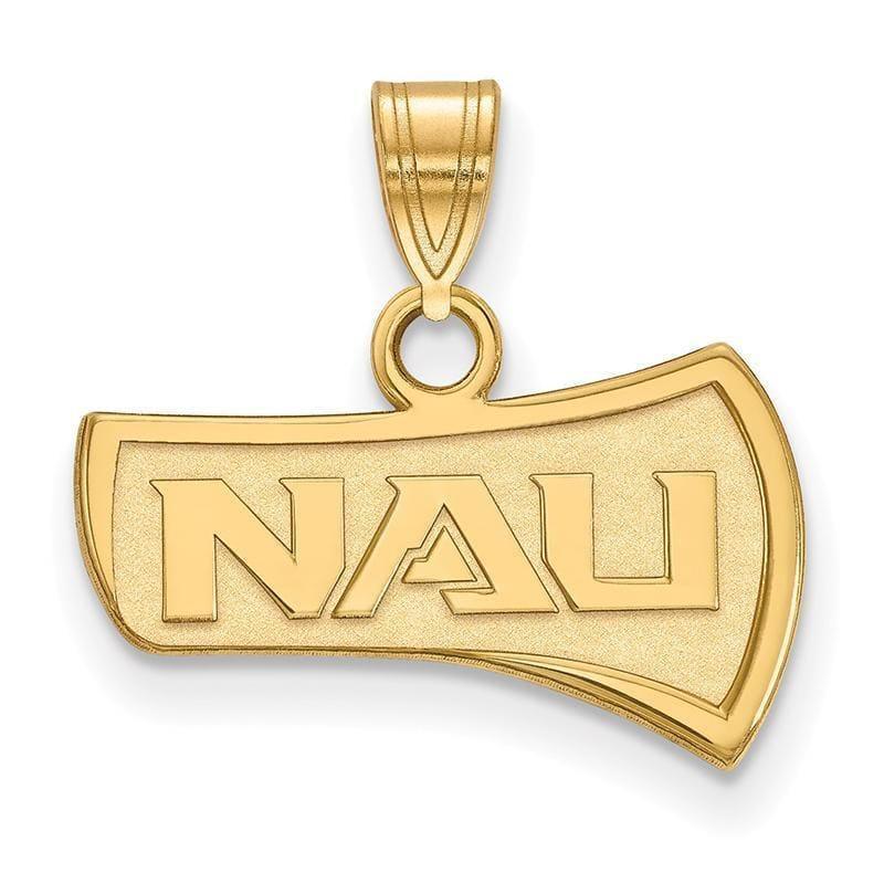 10ky LogoArt Northern Arizona University Small Pendant - Seattle Gold Grillz