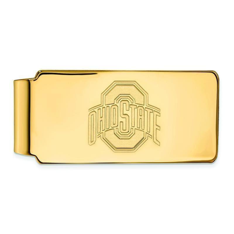 10ky LogoArt Ohio State University Money Clip - Seattle Gold Grillz