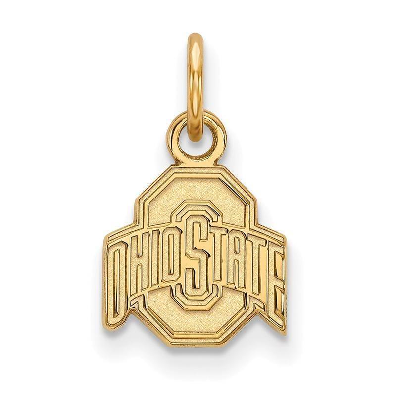 10ky LogoArt Ohio State University XS Pendant - Seattle Gold Grillz