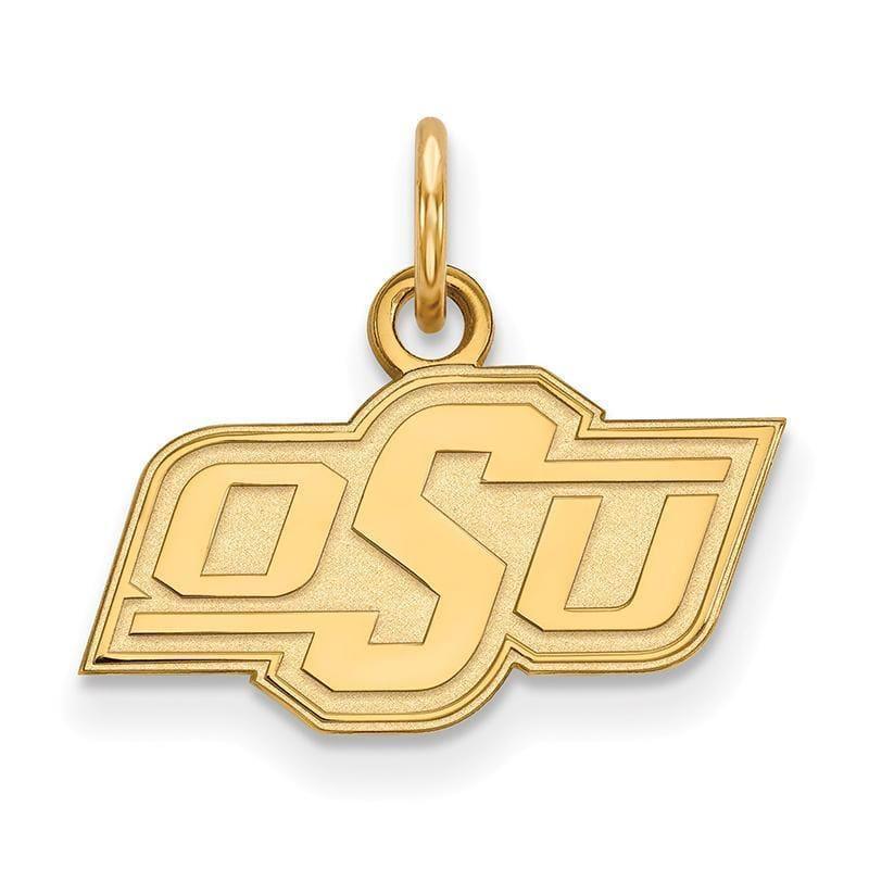 10ky LogoArt Oklahoma State University XS Pendant - Seattle Gold Grillz