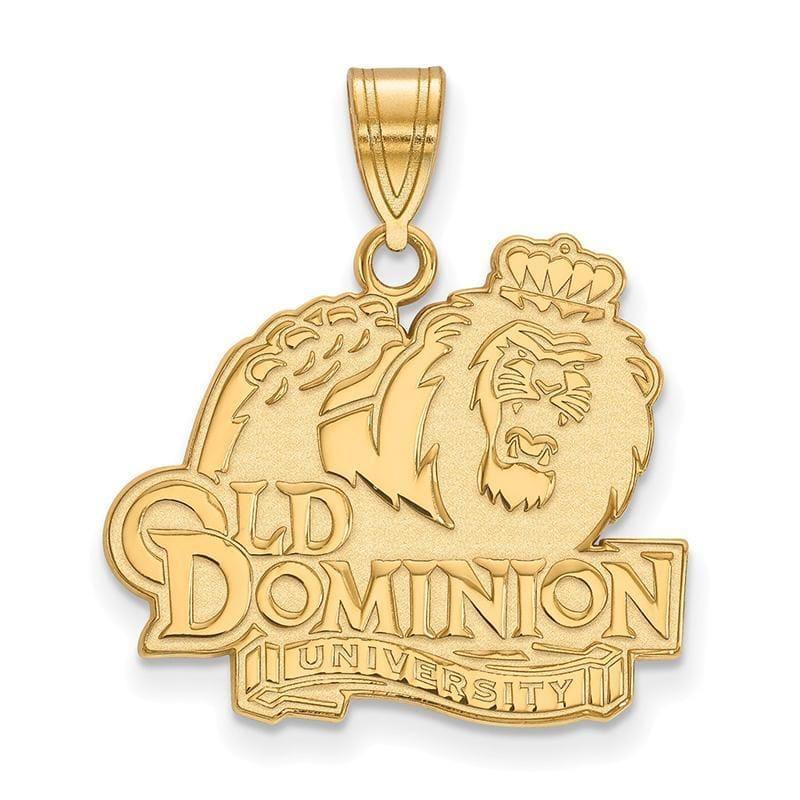 10ky LogoArt Old Dominion University Large Pendant - Seattle Gold Grillz