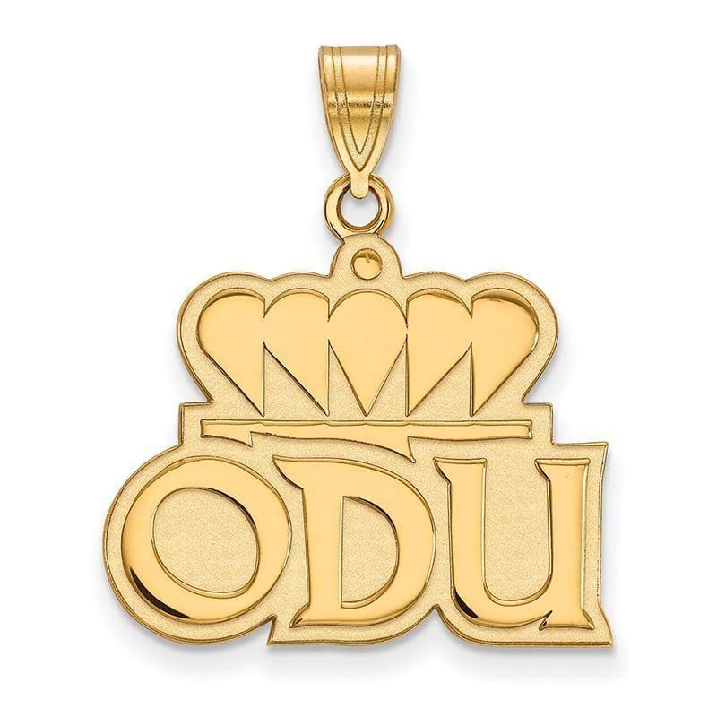 10ky LogoArt Old Dominion University Large Pendant - Seattle Gold Grillz