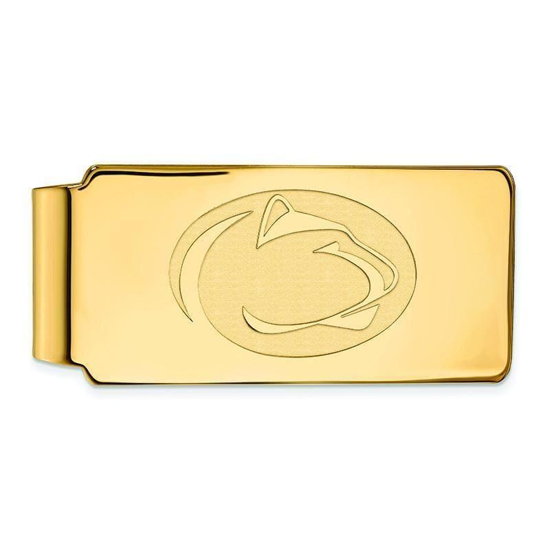10ky LogoArt Penn State University Money Clip - Seattle Gold Grillz