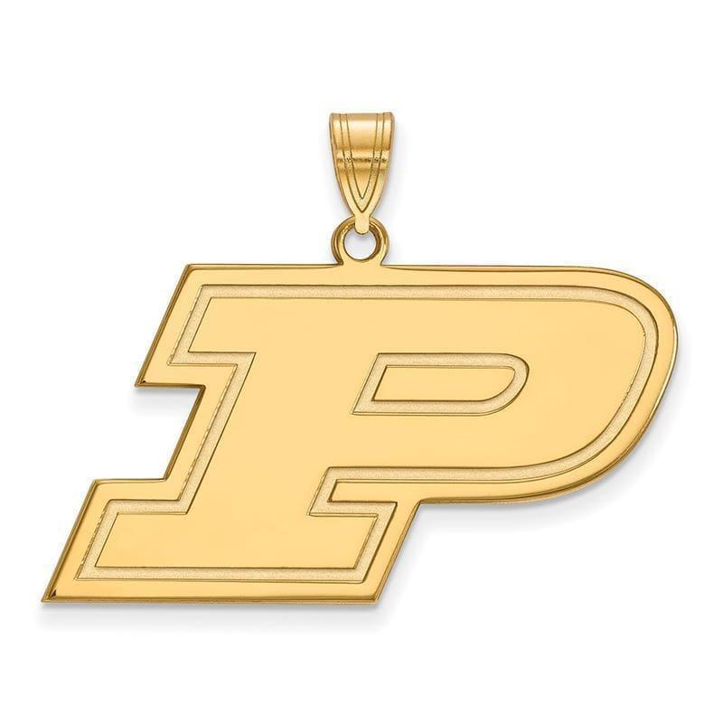 10ky LogoArt Purdue Large Pendant - Seattle Gold Grillz