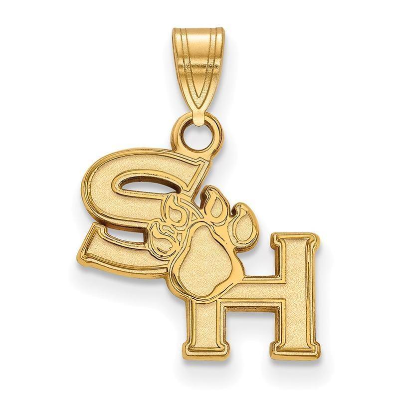 10ky LogoArt Sam Houston State University Small Pendant - Seattle Gold Grillz