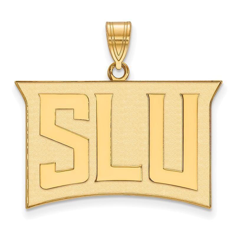 10ky LogoArt St. Louis University Large Pendant - Seattle Gold Grillz