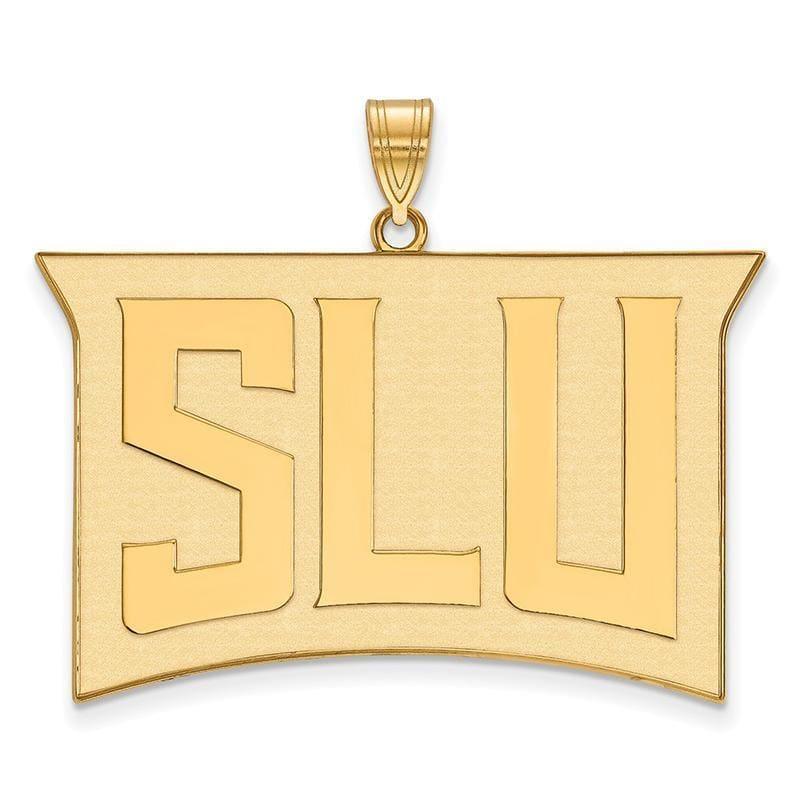 10ky LogoArt St. Louis University XL Pendant - Seattle Gold Grillz