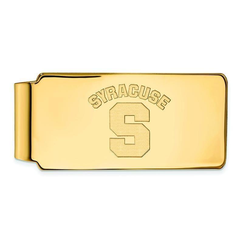 10ky LogoArt Syracuse University Money Clip - Seattle Gold Grillz