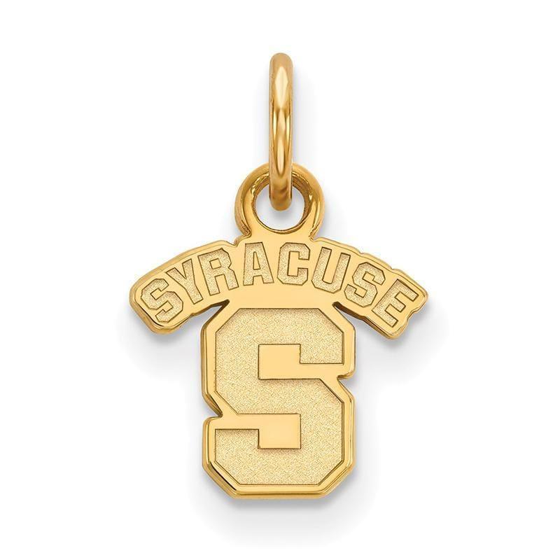 10ky LogoArt Syracuse University XS Pendant - Seattle Gold Grillz