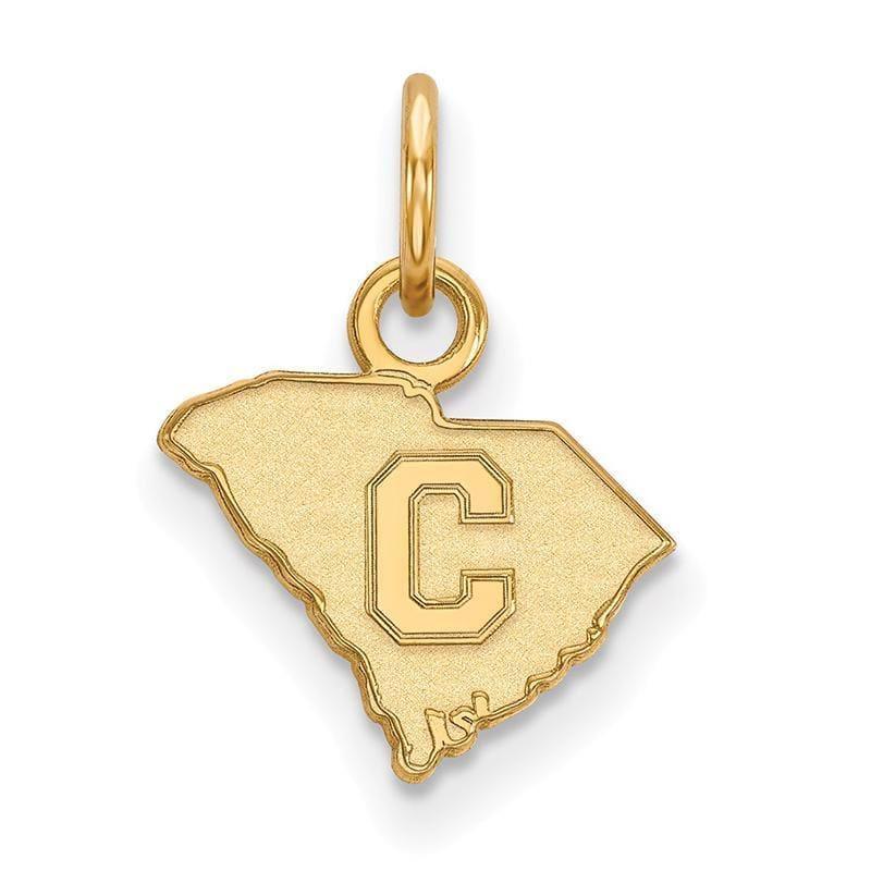 10ky LogoArt The Citadel XS Pendant - Seattle Gold Grillz