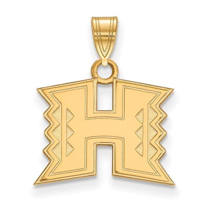 10ky LogoArt The University of Hawaii Small Pendant - Seattle Gold Grillz