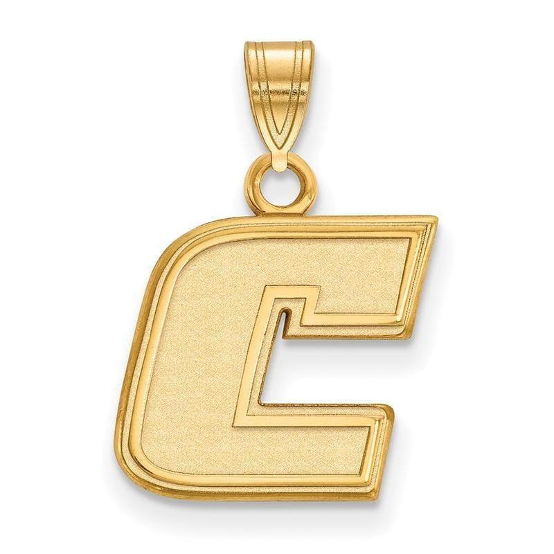 10ky LogoArt The University of Tennessee at Chattanooga Small Pendant - Seattle Gold Grillz