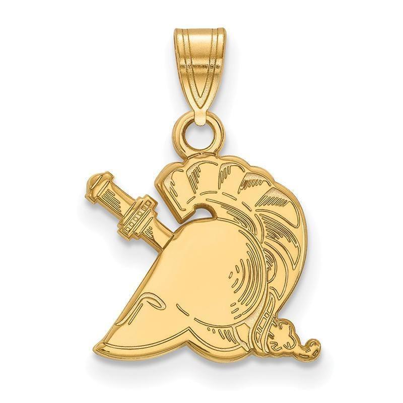 10ky LogoArt U.S. Military Academy Small Pendant - Seattle Gold Grillz