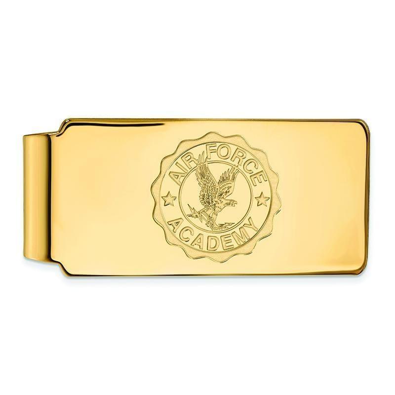 10ky LogoArt United States Air Force Academy Crest Money Clip - Seattle Gold Grillz