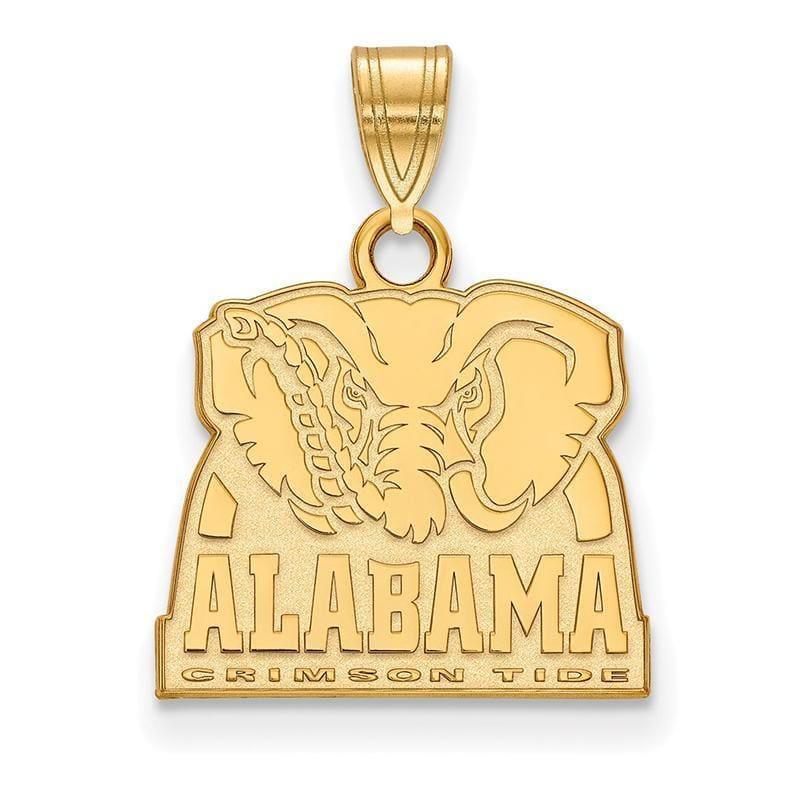 10ky LogoArt University of Alabama Small Pendant - Seattle Gold Grillz