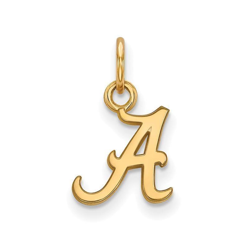 10ky LogoArt University of Alabama XS Pendant - Seattle Gold Grillz