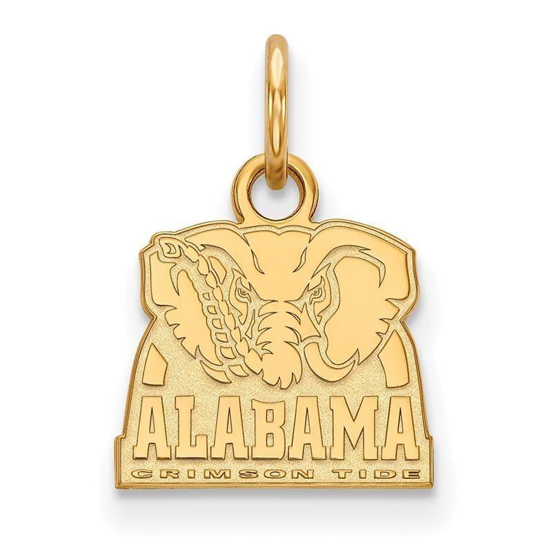 10ky LogoArt University of Alabama XS Pendant - Seattle Gold Grillz