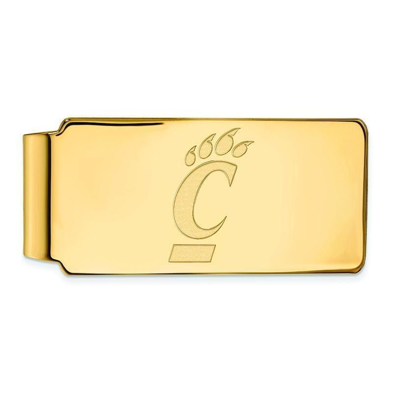 10ky LogoArt University of Cincinnati Money Clip - Seattle Gold Grillz