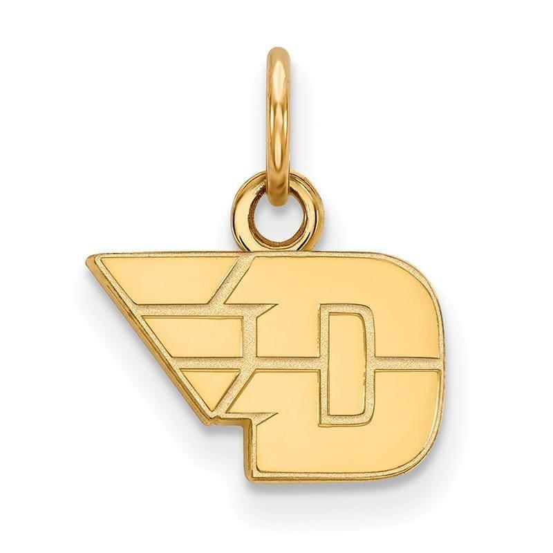 10ky LogoArt University of Dayton XS Pendant - Seattle Gold Grillz