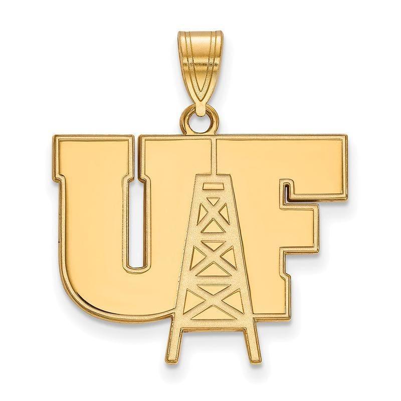 10ky LogoArt University of Findlay Large Pendant - Seattle Gold Grillz