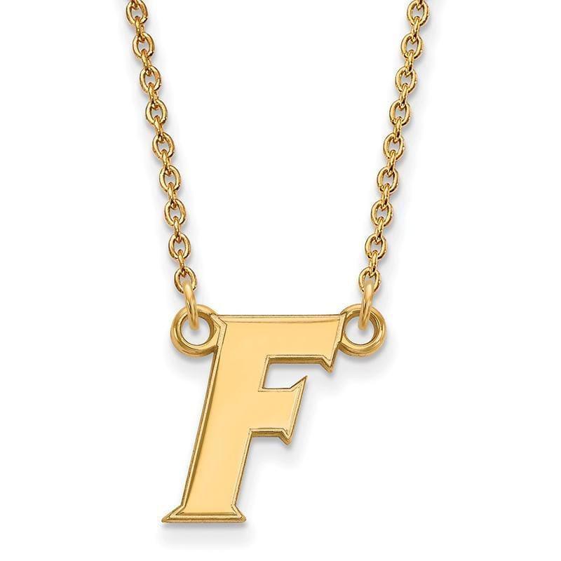 10ky LogoArt University of Florida Small Pendant w-Necklace - Seattle Gold Grillz