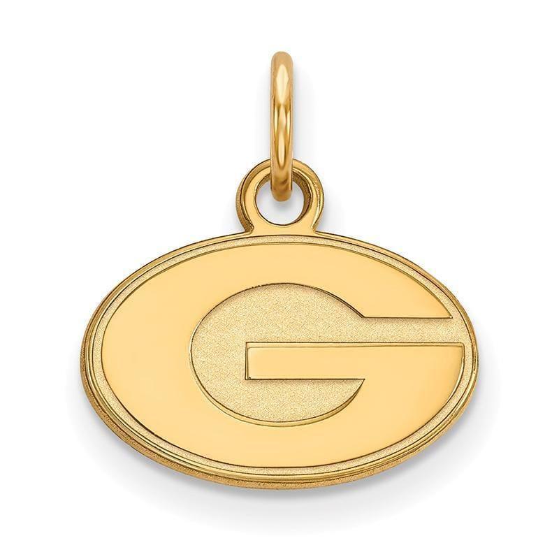 10ky LogoArt University of Georgia XS Pendant - Seattle Gold Grillz