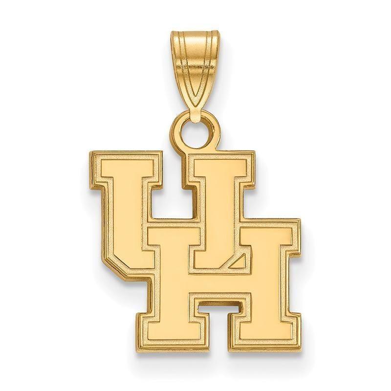 10ky LogoArt University of Houston Small Pendant - Seattle Gold Grillz