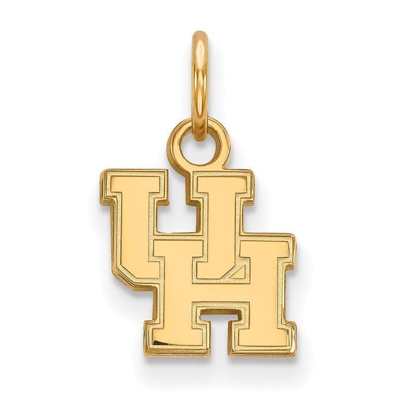 10ky LogoArt University of Houston XS Pendant - Seattle Gold Grillz