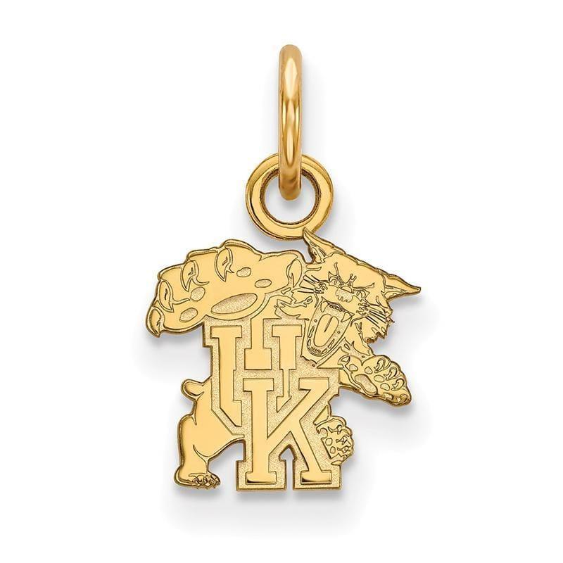 10ky LogoArt University of Kentucky XS Pendant - Seattle Gold Grillz