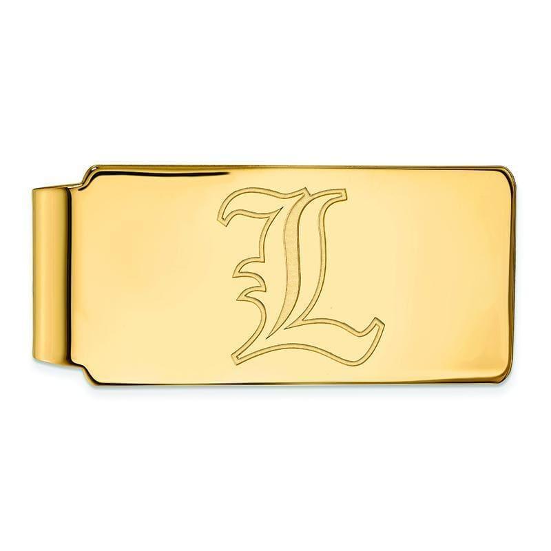 10ky LogoArt University of Louisville Money Clip - Seattle Gold Grillz