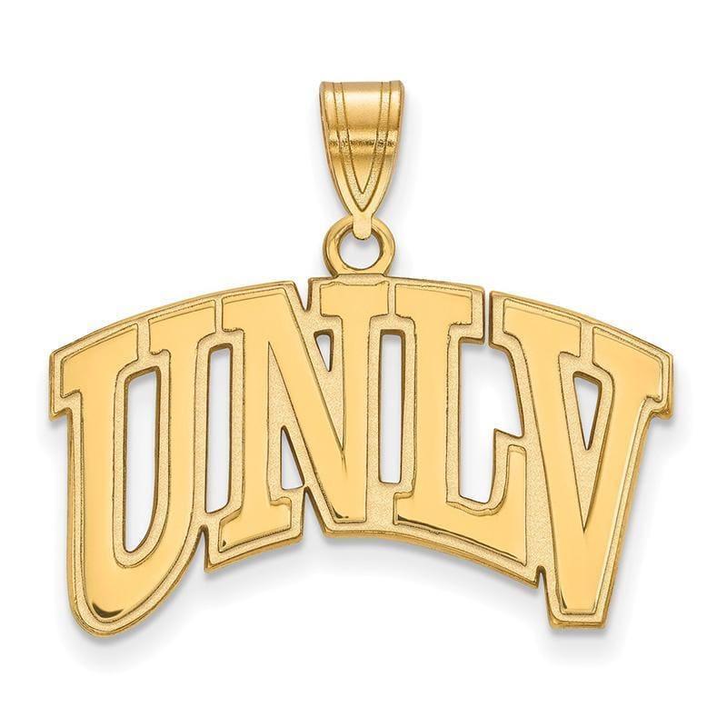 10ky LogoArt University of Nevada Las Vegas Large Pendant - Seattle Gold Grillz