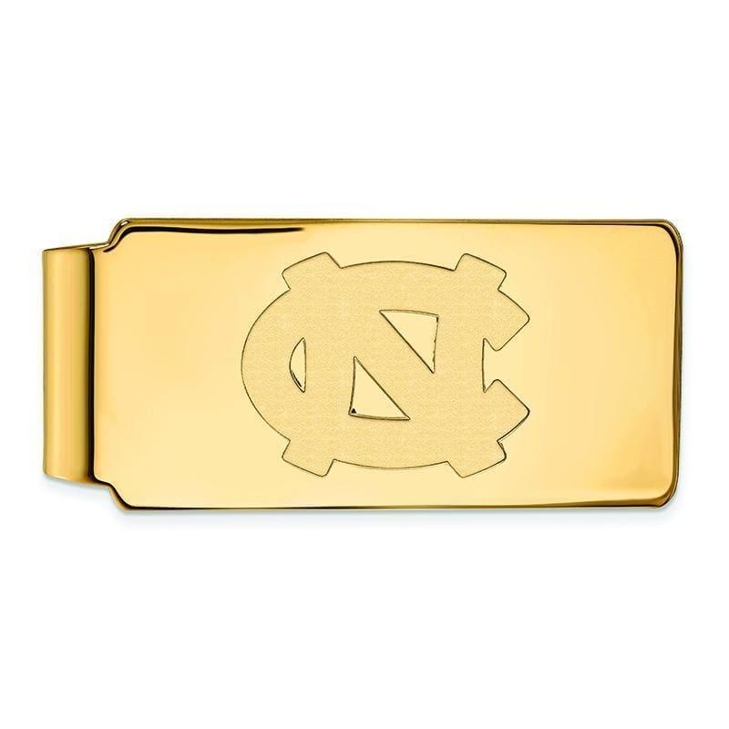 10ky LogoArt University of North Carolina Money Clip - Seattle Gold Grillz