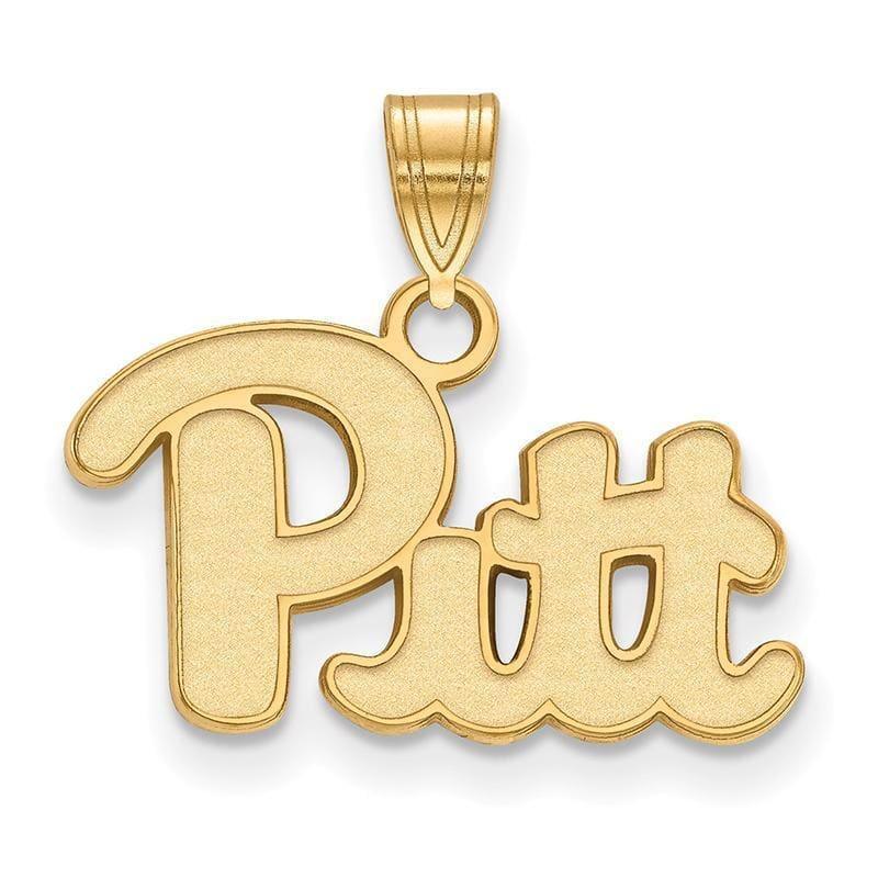 10ky LogoArt University of Pittsburgh Small Pendant - Seattle Gold Grillz
