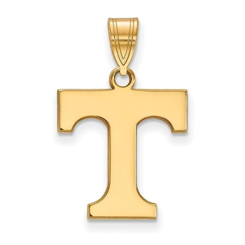 10ky LogoArt University of Tennessee Medium Pendant - Seattle Gold Grillz