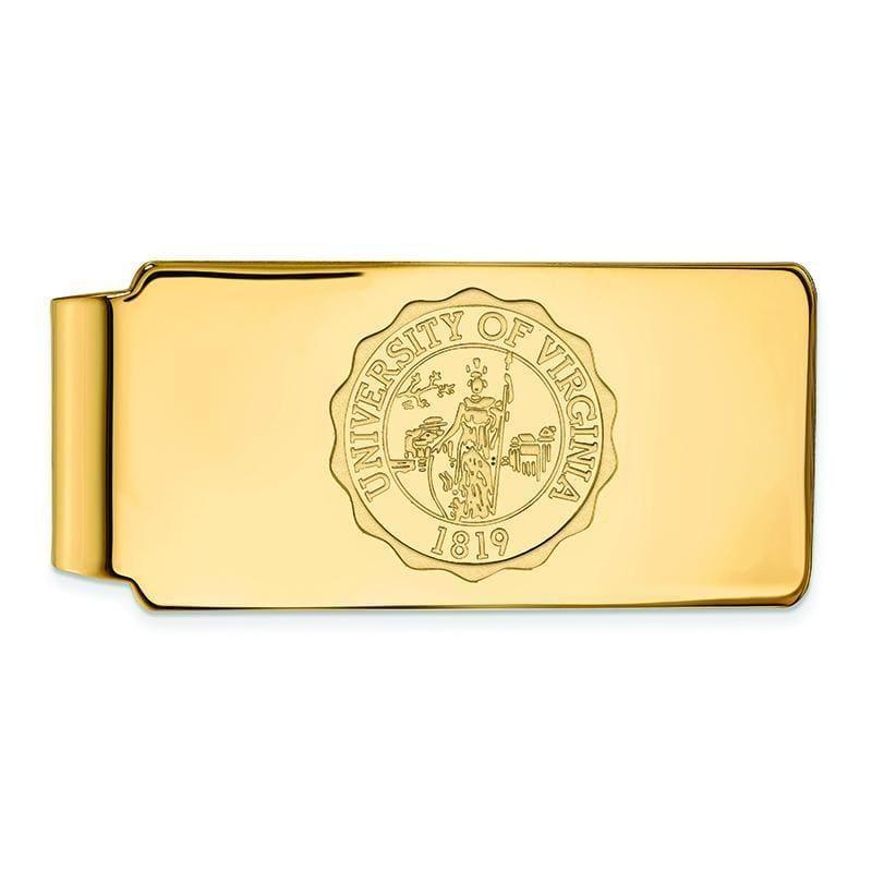 10ky LogoArt University of Virginia Money Clip Crest - Seattle Gold Grillz