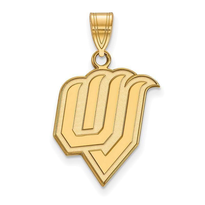 10ky LogoArt Utah Valley State Large Pendant - Seattle Gold Grillz