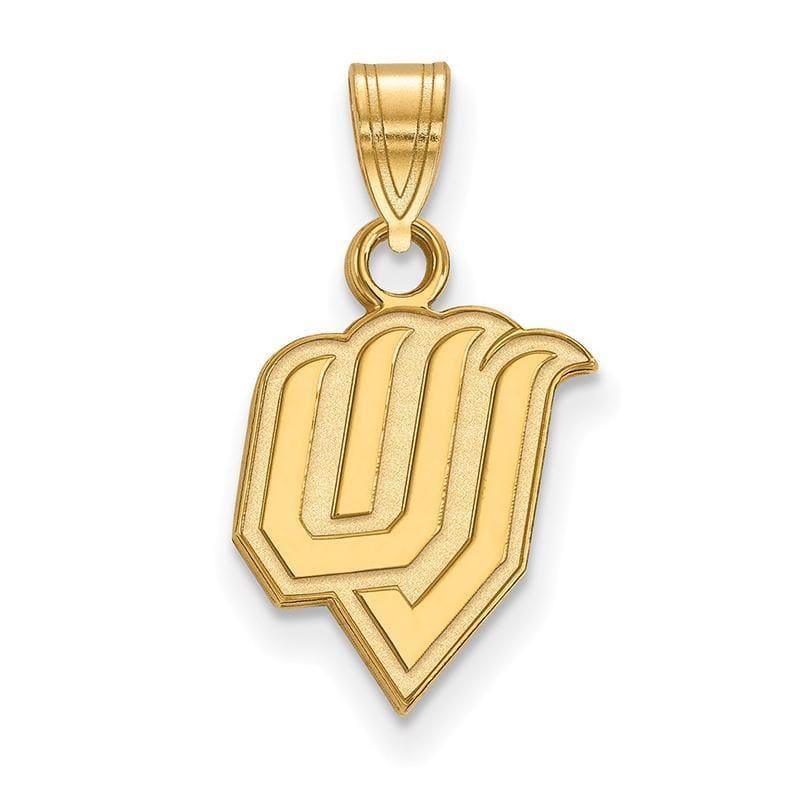 10ky LogoArt Utah Valley State Small Pendant - Seattle Gold Grillz