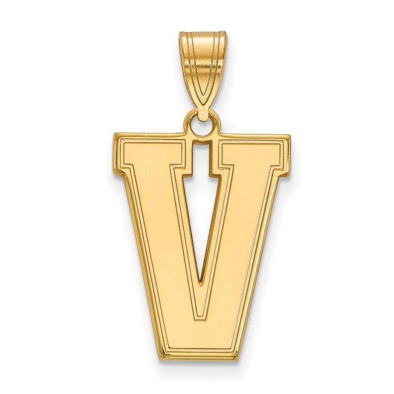 10ky LogoArt Vanderbilt University Large Pendant - Seattle Gold Grillz