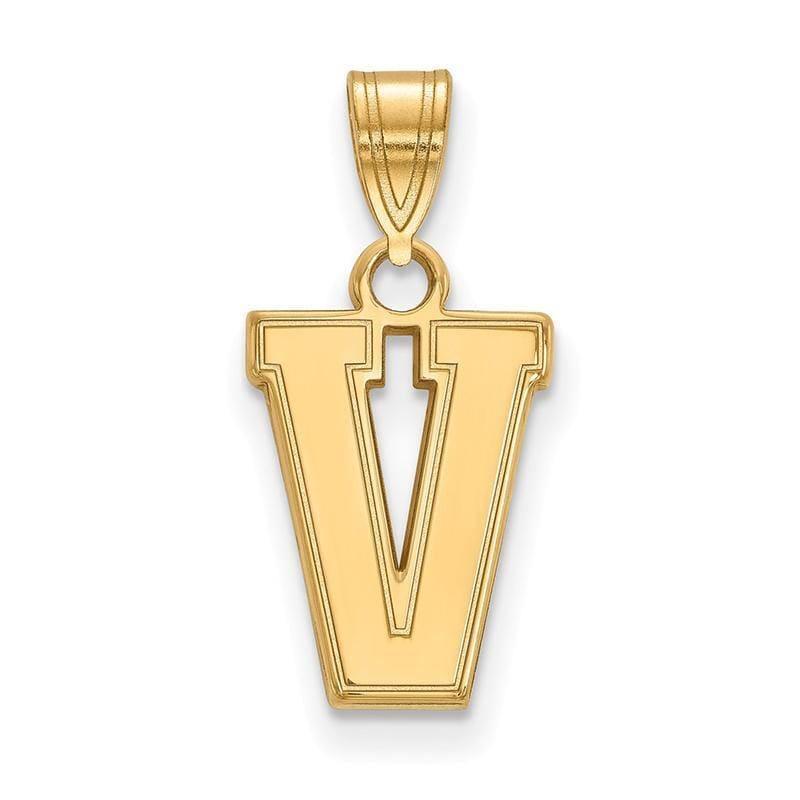 10ky LogoArt Vanderbilt University Small Pendant - Seattle Gold Grillz
