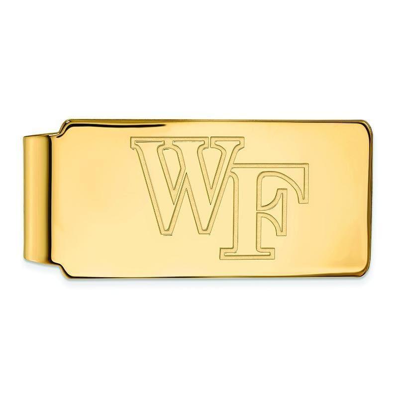 10ky LogoArt Wake Forest University Money Clip - Seattle Gold Grillz