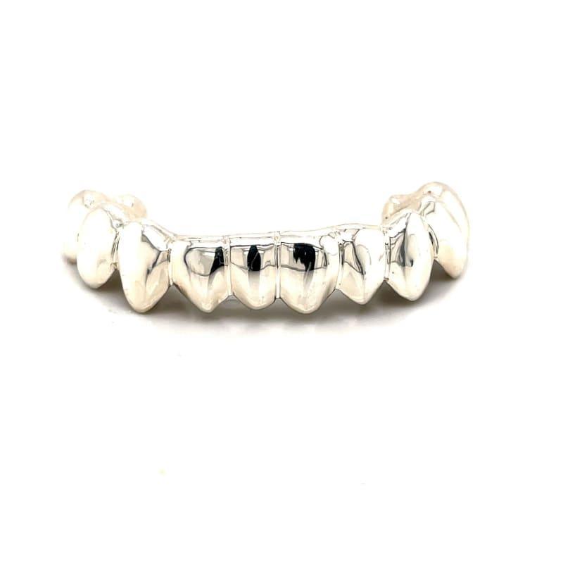 10pc Silver Bottom Grillz - Seattle Gold Grillz