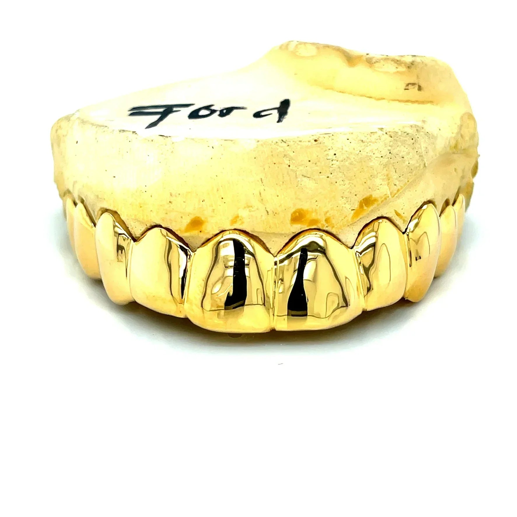 10pc Solid Gold Top Grillz - Seattle Gold Grillz